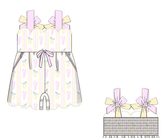 RTS - Oh, To Be Loved Bayou - Ophelia’s Smocked Back Romper