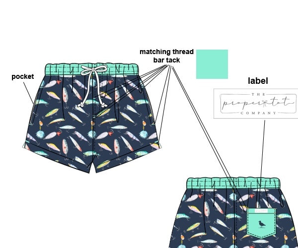 Lure Me In - Andrew’s Swim Trunks