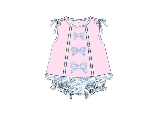 Natalie’s Bows - Tabby’s Appliqué Bow Diaper Bubble