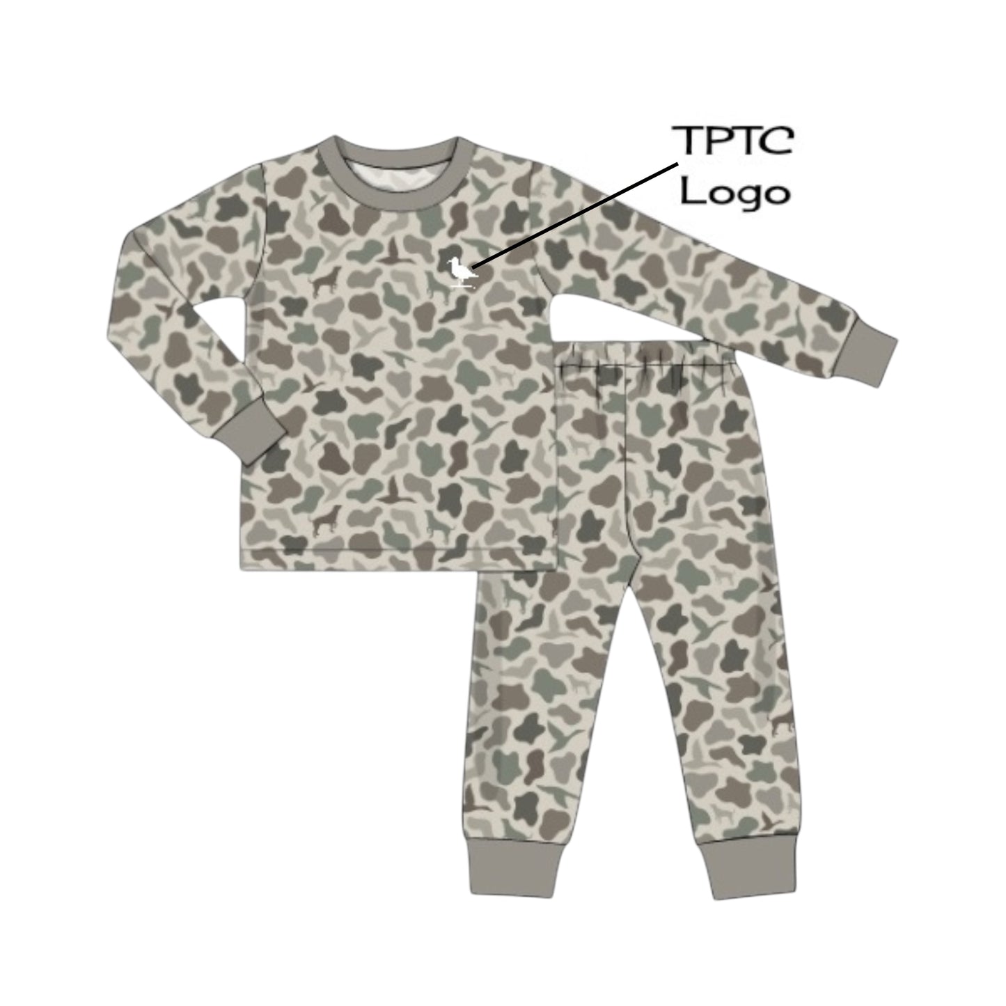Proper Camo - Brooke’s Boy PJ Set
