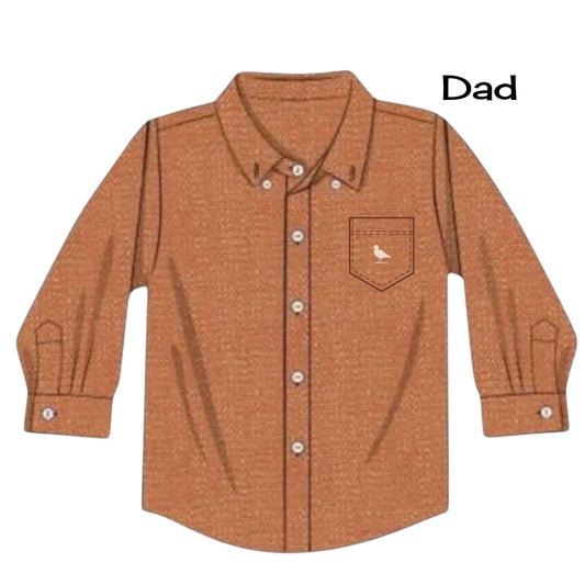 Autumn Hues- Proper Button Up - Dad