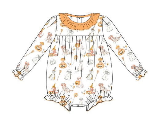 Treat or Trick Pups - Benton Rufffle Collar Bubble