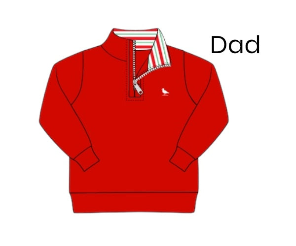 Joyful Floral - DAD Quarter Zip