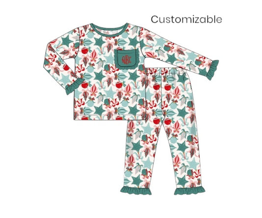 Baubles and Bows Lounge - Corrine’s Initials 2-piece Lounge Set