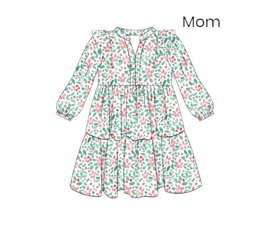 Joyful Floral - MOM Dress