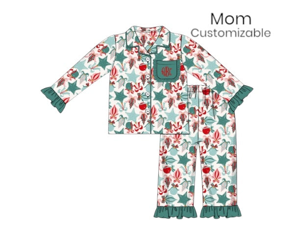 Baubles and Bows - Lolli’s Initials 2-piece Loungewear