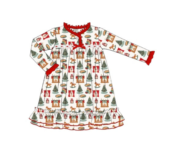 The Night Before Christmas - Lenora’s Loungewear Gown