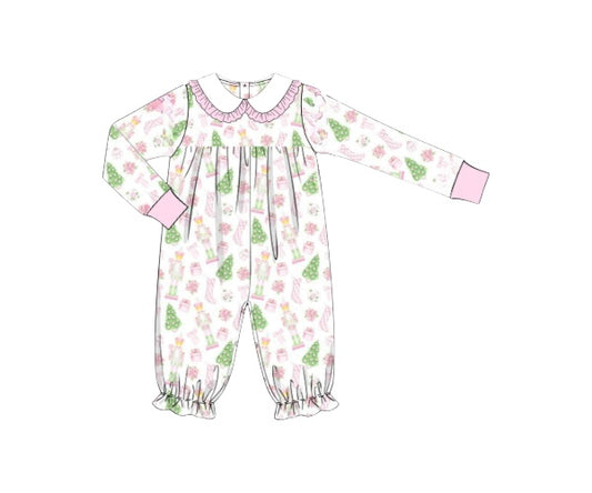 A Nutcracker Christmas - Katherine’s Ruffled Peter Pan Collar Romper