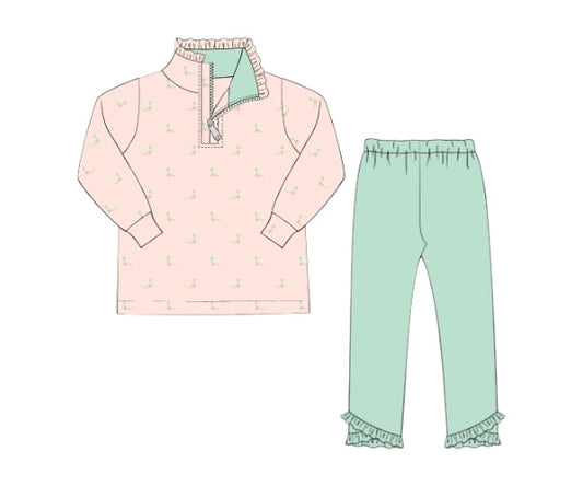 Mallard Meadows - Hayden’s Quarter Zip and Proper Leggings Set