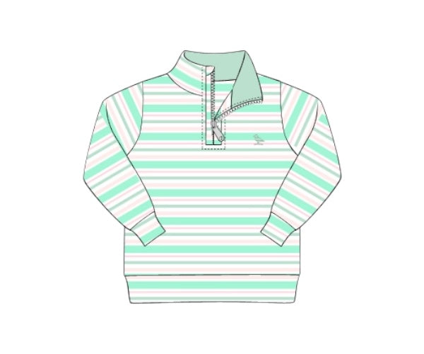 Snow Globes and Bows - Hayden’s Quarter-Zip