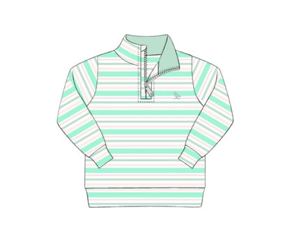 Snow Globes and Bows - Hayden’s Quarter-Zip