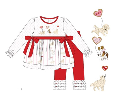 XOXO Pups - Myra Lou Leggings Set