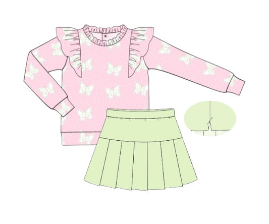 Butterfly Parlour - Sarah Helen’s Pleated Skort Set