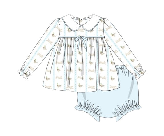 The Gentleman’s Hunt - Presley’s Gathered Diaper Set