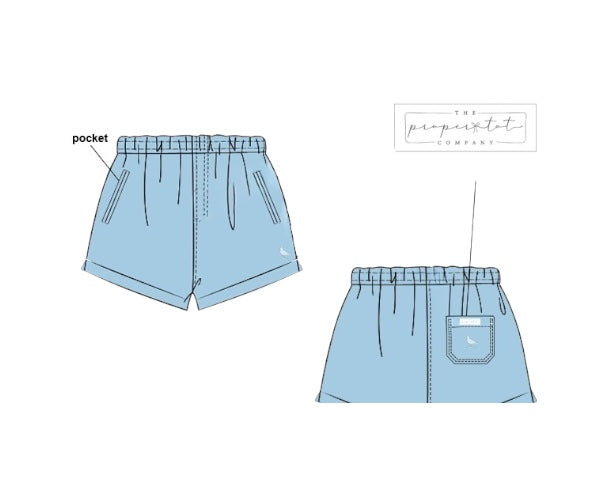 Proper Shorties - Coastal Camo