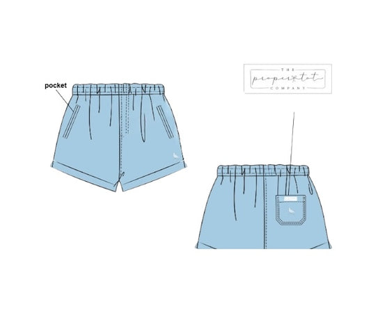 Proper Shorties - Coastal Camo