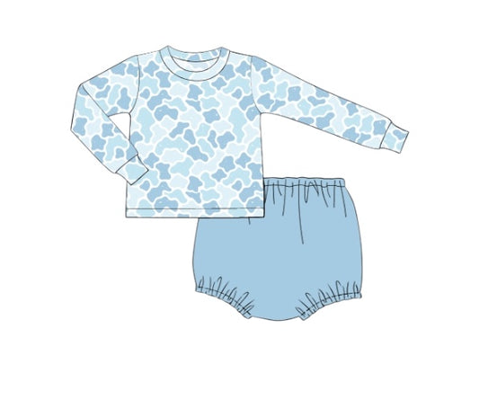 Coastal Camo - Saylor’s Diaper Set - Boy