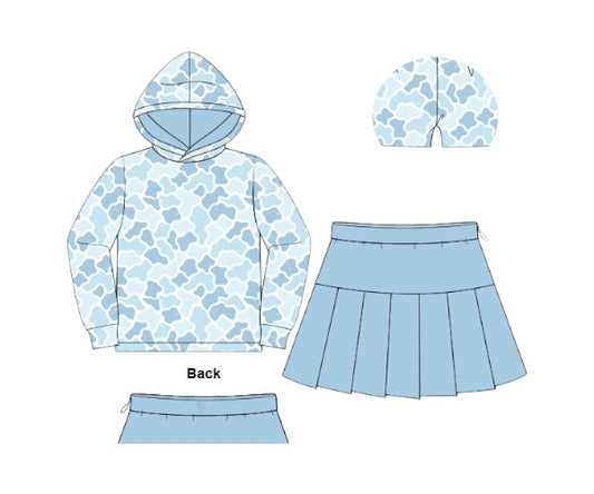 Coastal Camo - Georgia’s Skort Set - Girl
