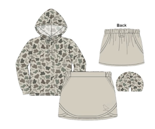 Proper Camo TTS25 - Brandy’s Hoodie and Skort Set