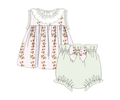 Strawberry Dreams - Presley’s Diaper Set