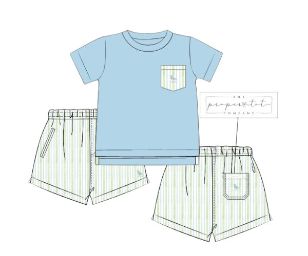 Magnolia Charm - Saylor’s Shorties Set