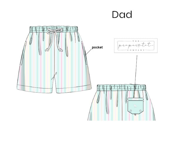Beach Club Proper - DAD - Swim Trunks