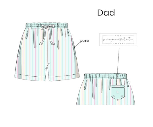 Beach Club Proper - DAD - Swim Trunks