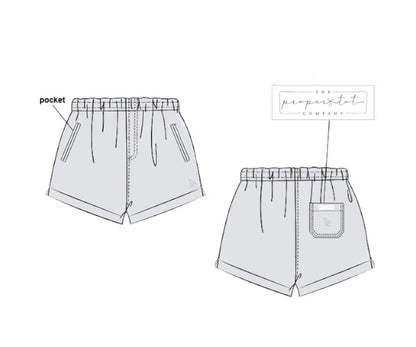 Proper Shorties - Gray