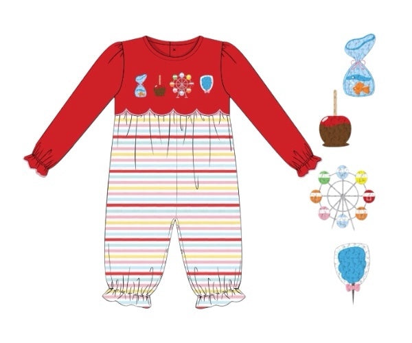 County Fair: Girl Long Romper