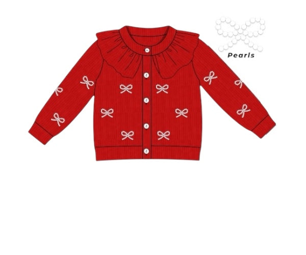 Wrapped in Bows: Girl Cardigan