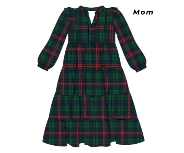 Holiday Heritage Plaid: MOM Dress