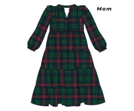 Holiday Heritage Plaid: MOM Dress