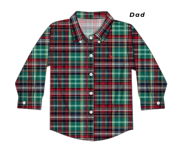Tartan Tidings: DAD Button-down
