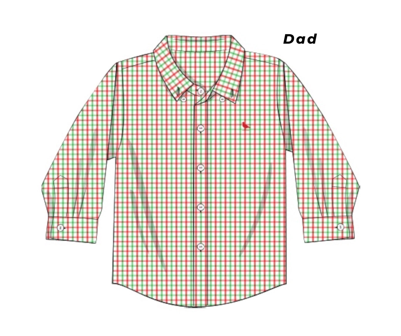 Yuletide Charm: DAD Button-Down