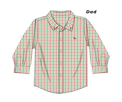 Yuletide Charm: DAD Button-Down