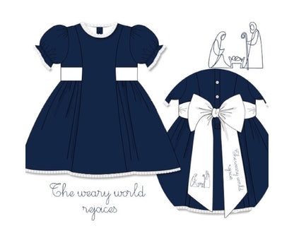 The Weary World Rejoices: Girl Dress