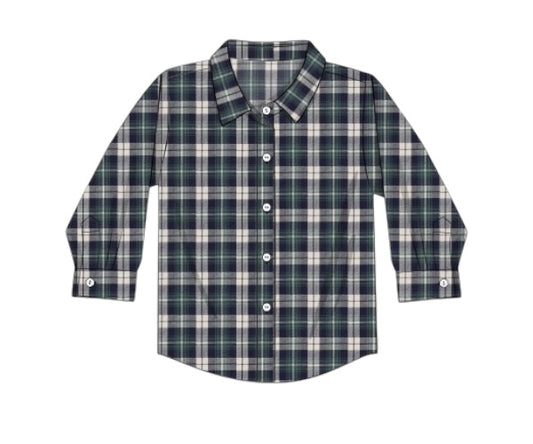 The Weary World Rejoices: Boy Button-Down