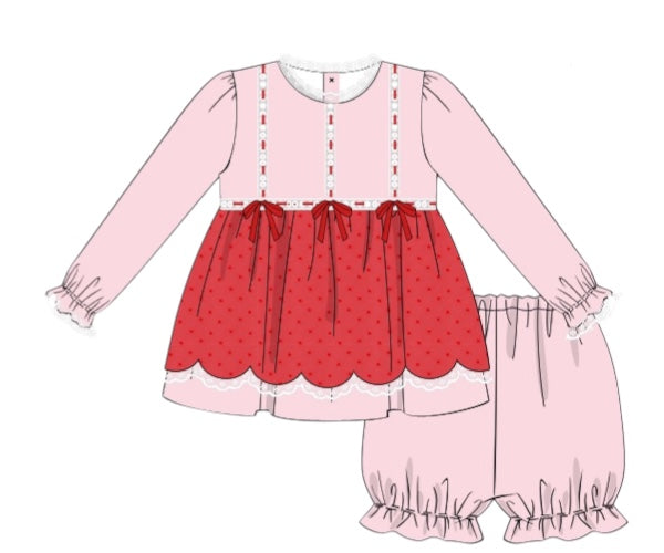 Isla’s Heirlooms: Girl Bloomer Set