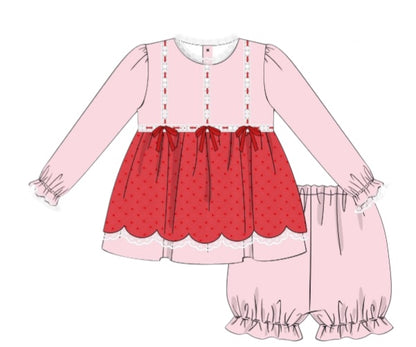 Isla’s Heirlooms: Girl Bloomer Set