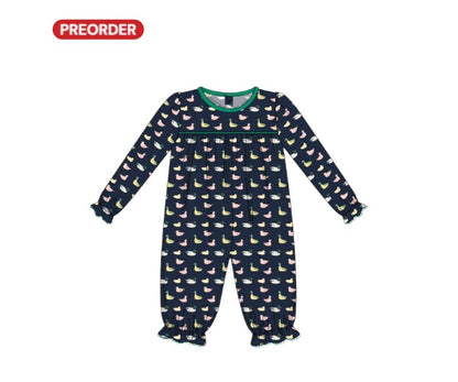 Puddle Parade: Girl Romper