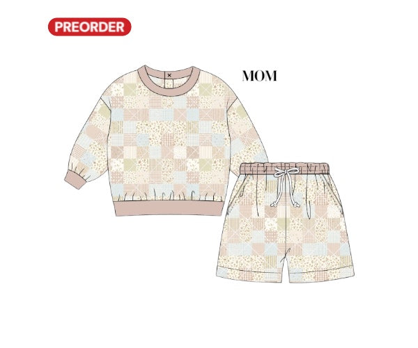 Mom and Me Cozy Day Lounge - Vintage Blush - MOM
