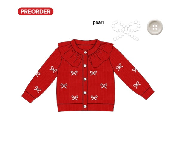 Wrapped in Bows: Girl Cardigan