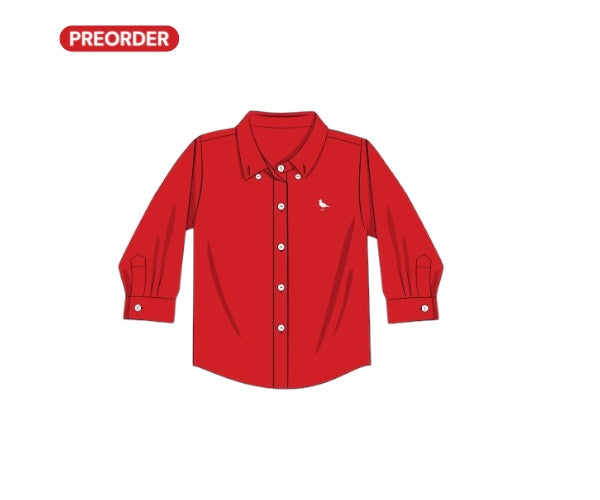 Wrapped in Bows: Boy Button-down Shirt