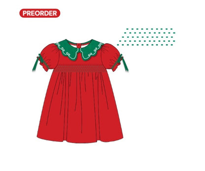 Yuletide Charm: Girl Dress