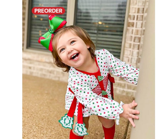Oh, Christmas Tree PO17: Stella’s Smocked Bubble