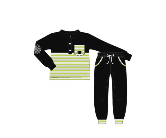 Spooky Cute Spiders: Boy Joggers Set
