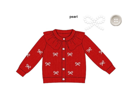 Wrapped in Bows: Girl Cardigan