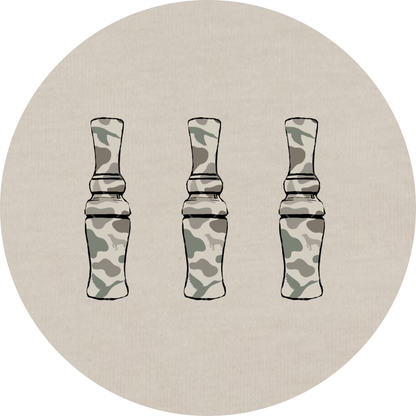 RTS - Proper Camo Duck Calls- Proper Applique Tee and Proper Joggers Set
