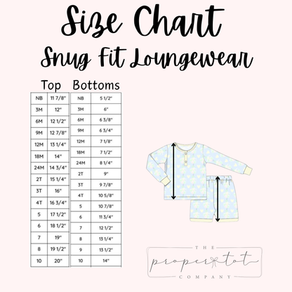 Main Street Dreams - Axl’s Loungewear Shorts Set