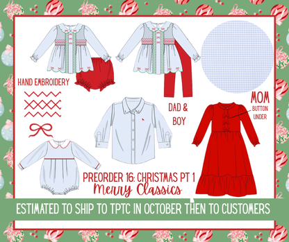 Merry Classics: Girl Diaper Set